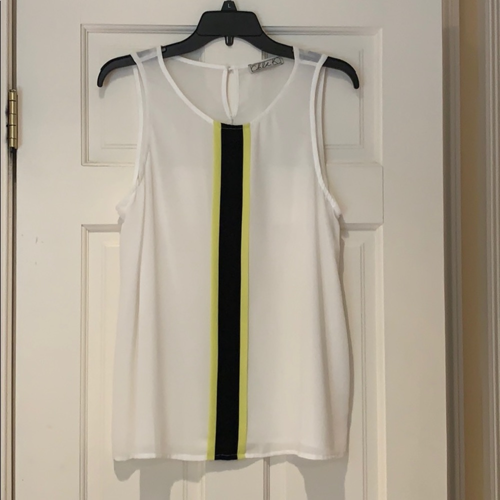 White striped blouse
